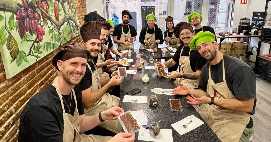 Taller de elaboración de chocolate en Gracia