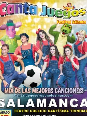 Cantajuegos Grupo Golosina en Salamanca