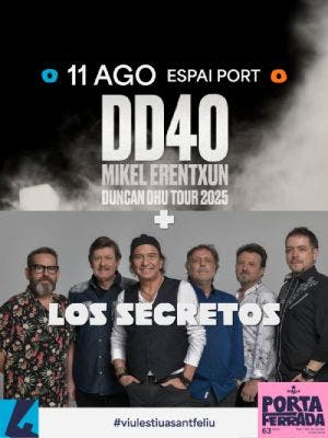 Los Secretos + Duncan Dhu - Festival Porta Ferrada 2025