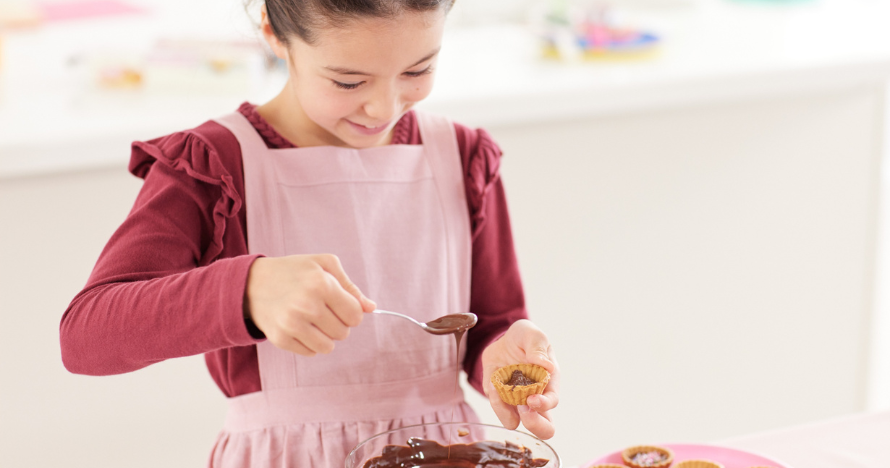 Minitaller de chocolate para familias y niños en el barrio de Gracia