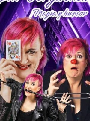  Humor y Magia; Sin Vergüenza.  en femenino de M. José aguacil