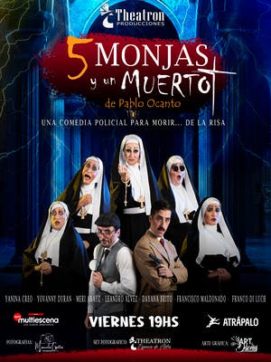5 monjas y un muerto