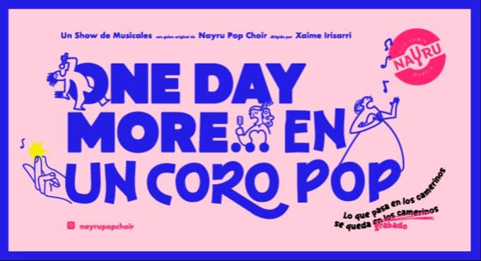 One Day More... en un coro pop