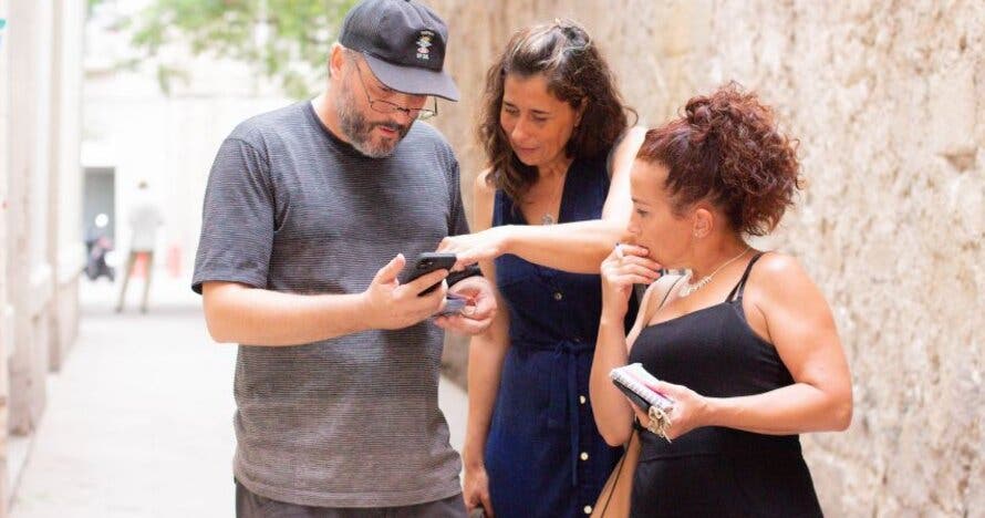 Escape room al aire libre en Barcelona: Laberinto del Tiempo