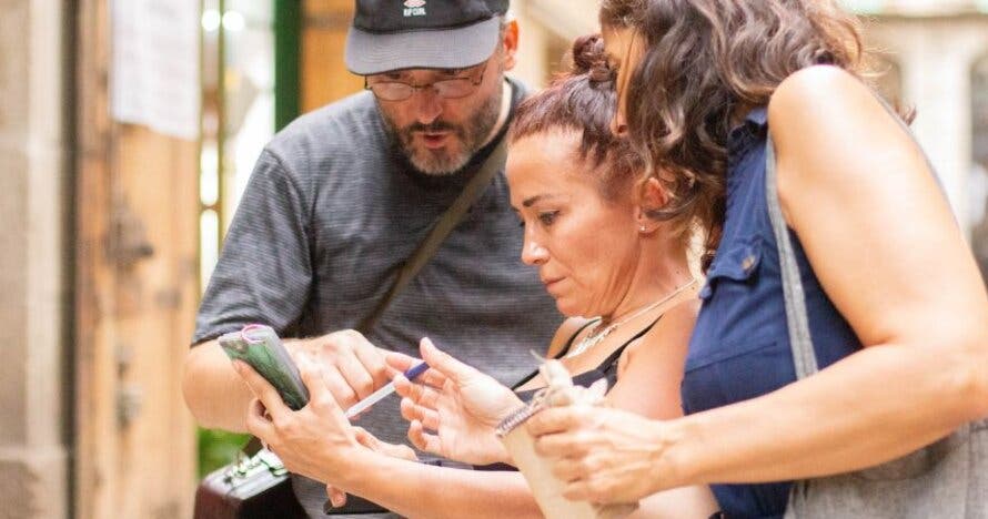 Escape room al aire libre en Barcelona: Laberinto del Tiempo