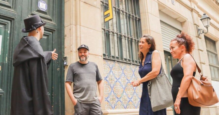 Escape room al aire libre en Barcelona: Laberinto del Tiempo