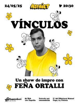 Vínculos - Un show de impro con Feña Ortalli - Aspaiet