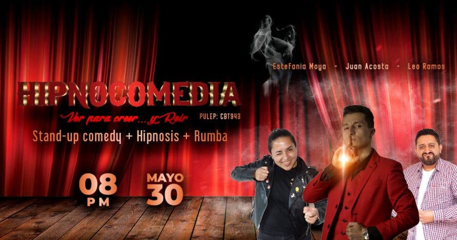 Hipnocomedia - Stand up comedy + hipnosis+rumba
