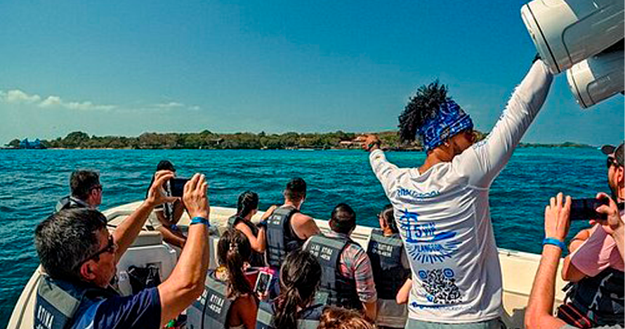 Tour completo a Islas del Rosario y Playa Blanca Barú con Almuerzo