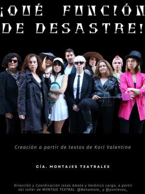 ¡Qué función de desastre!
