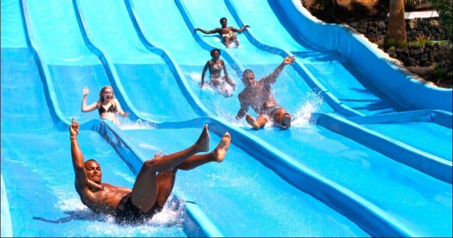 Entrada Aquapark Costa Teguise con transporte