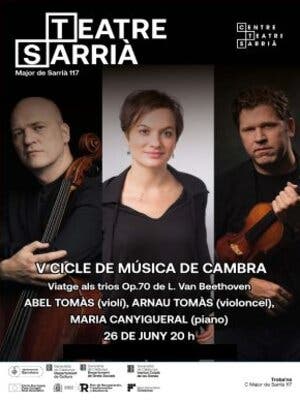 Concierto de Abel Tomàs, Arnau Tomàs y Maria Canyigueral
