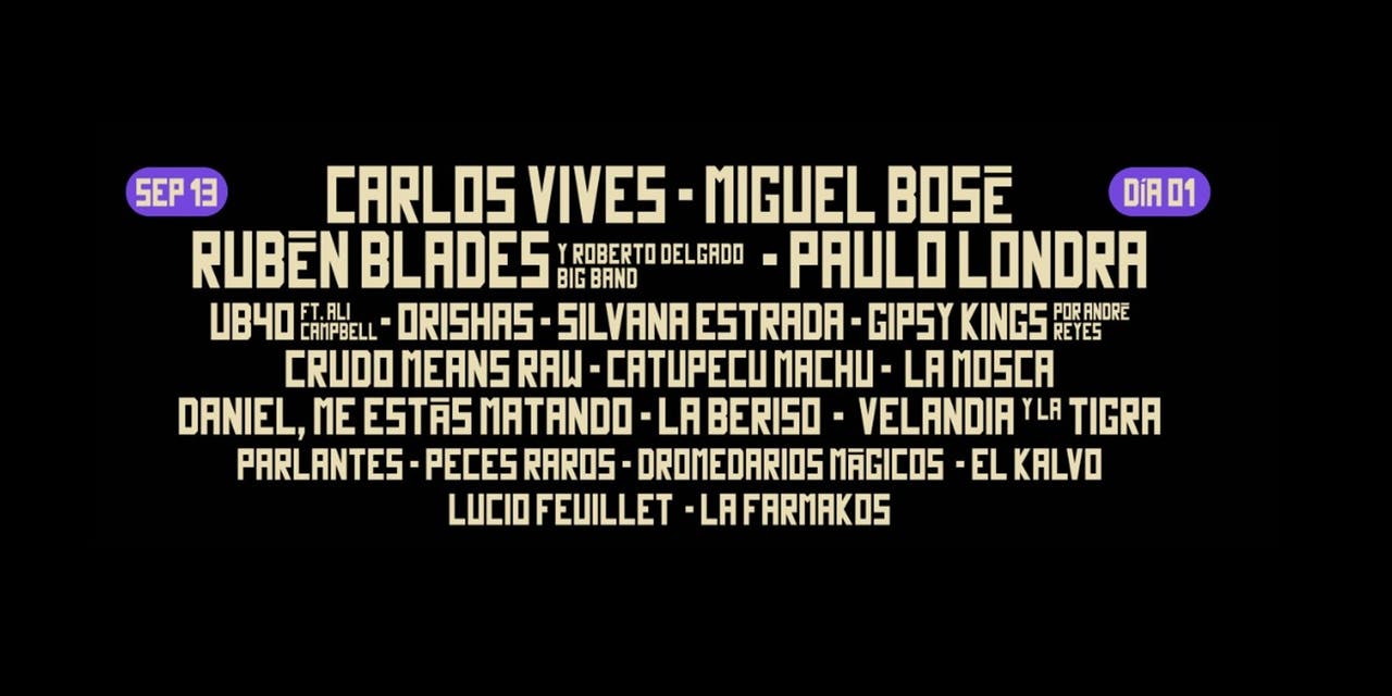Festival Cordillera 13 y 14 de septiembre
