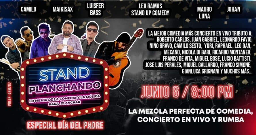 Stand-Planchando / Especial día del padre