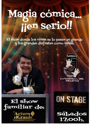 Magia cómica... ¡¡en serio!!