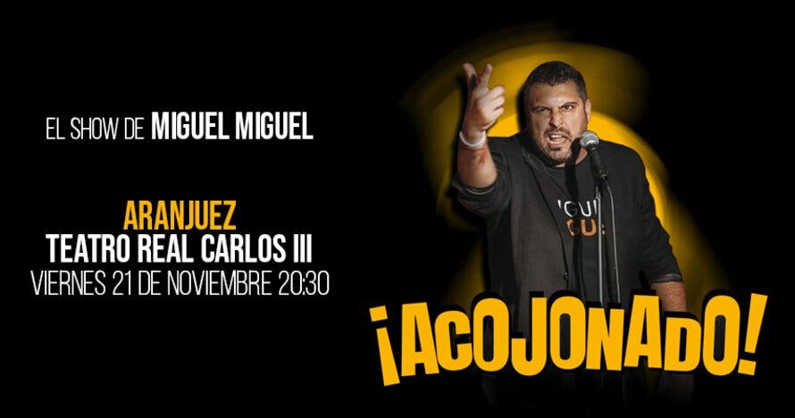Miguel Miguel ¡Acojonado!
