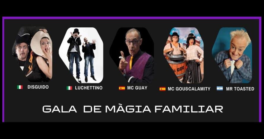Gala familiar de magia