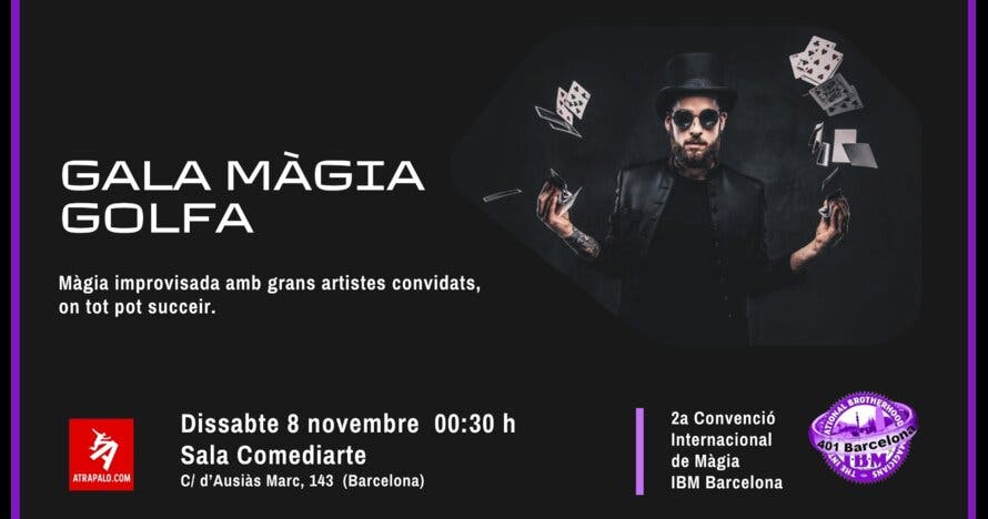 Gala de magia golfa