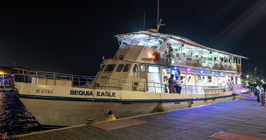 Fiesta de Noche Blanca en Barco: Cena Buffet, Bailes y Barra Libre