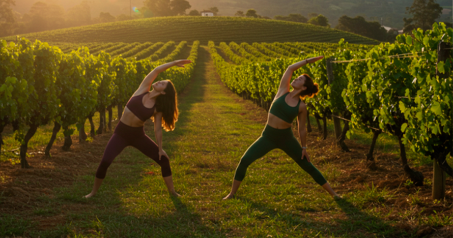 Ruta del yoga Viñedo Ain Karim en Villa de Leyva