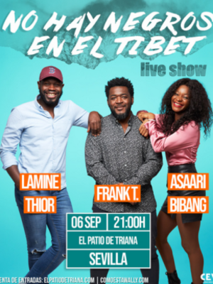 NO HAY NEGROS EN EL TIBET . ASAARI BIBANG, FRANK T Y LAMINE THIOR