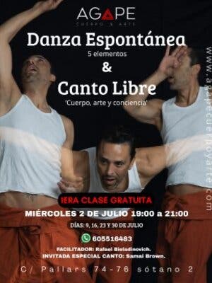 Curso: Danza Espontánea y Canto Libre