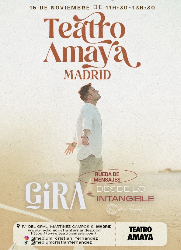 Desde lo Intangible. Cristian Fernández, médium