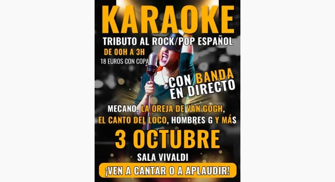 Karaoke en vivo