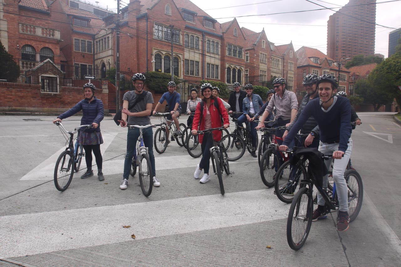 Recorrido en bicicleta por Bogotá