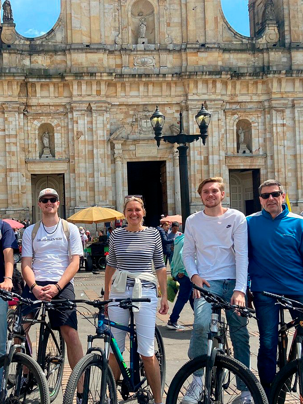 Recorrido en bicicleta por Bogotá