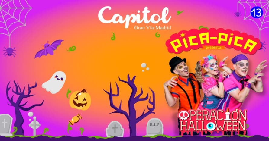 Pica Pica - Operación Halloween, en Madrid