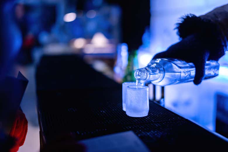 Entrada al Icebar Berlín