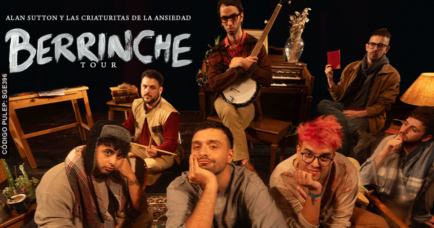 Alan Sutton y las criaturitas de la ansiedad presentan Berrinche