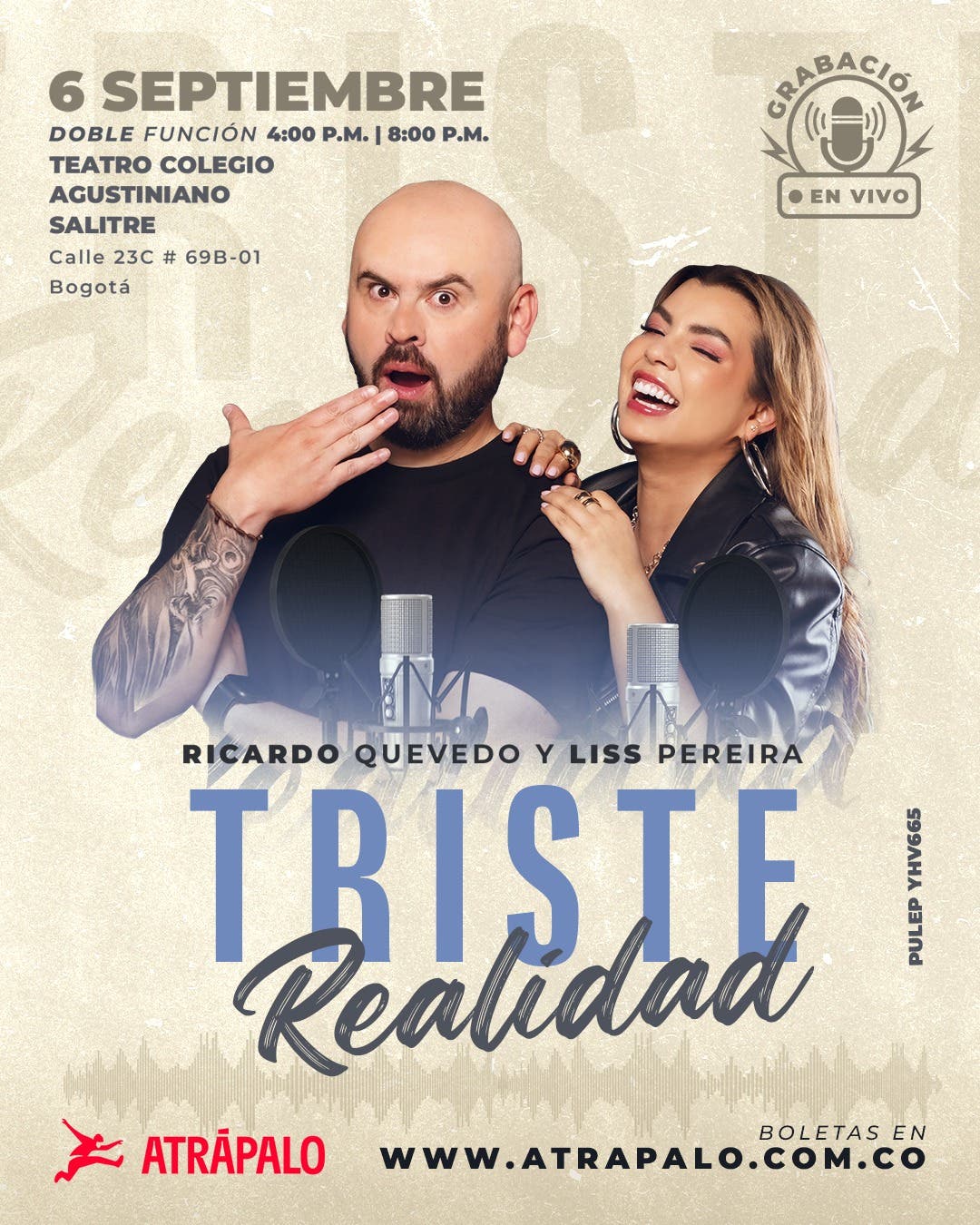 Triste realidad en Bogotá