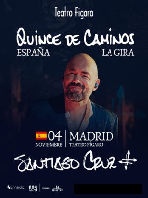 Santiago Cruz - Quince de caminos, en Madrid
