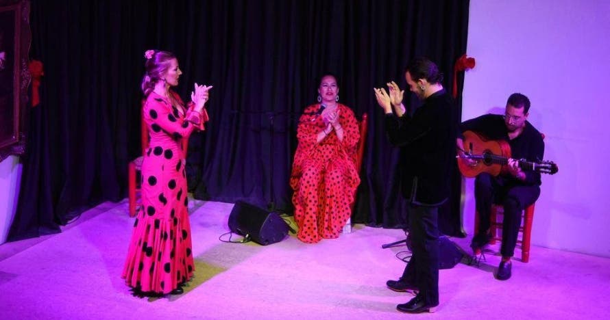 Espectáculo flamenco en pleno centro de Granada