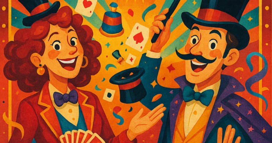 Feria de juegos de magia