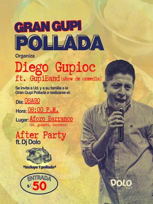 GUPI POLLADA / COMEDIA MUSICAL - DIEGO GUPIOC