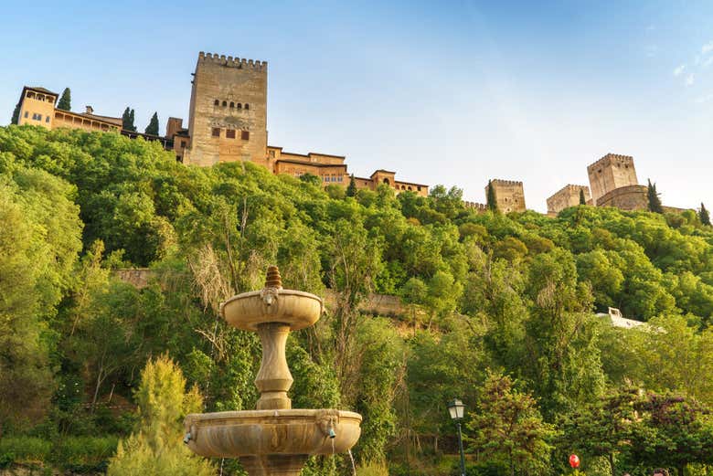 Tren turístico de Granada