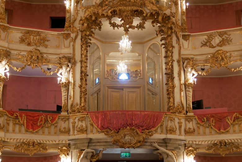 Concierto de música clásica en el Teatro de Cuvilliés