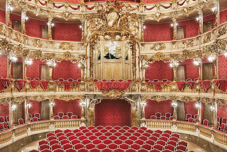 Concierto de música clásica en el Teatro de Cuvilliés