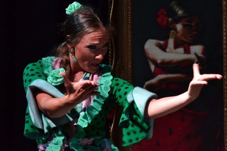 Espectáculo flamenco en La Alboreá