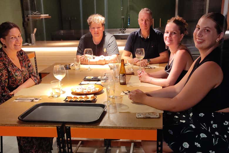 Taller de pinchos en Bilbao