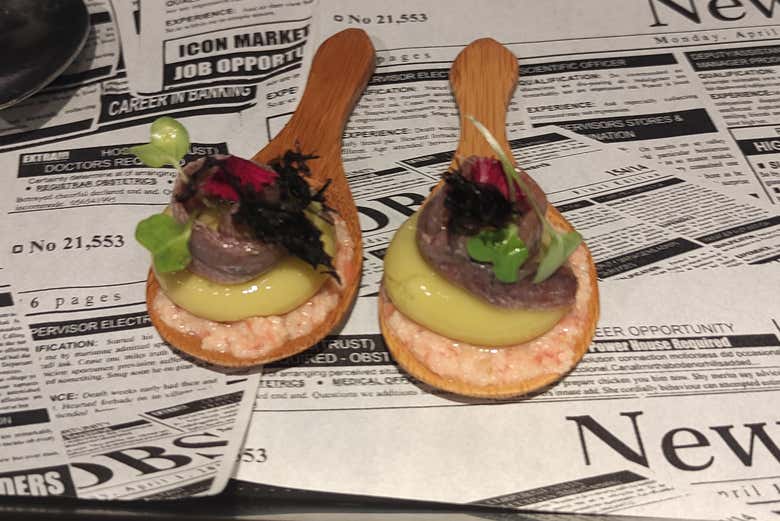 Taller de pinchos en Bilbao