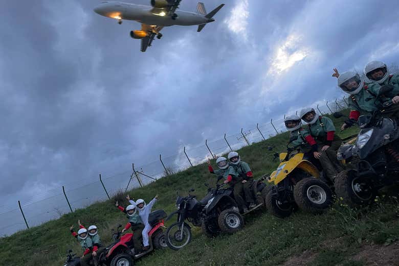 Tour en quad por el río Guadalhorce