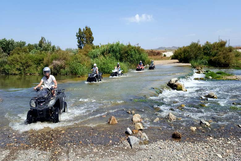 Tour en quad por el río Guadalhorce