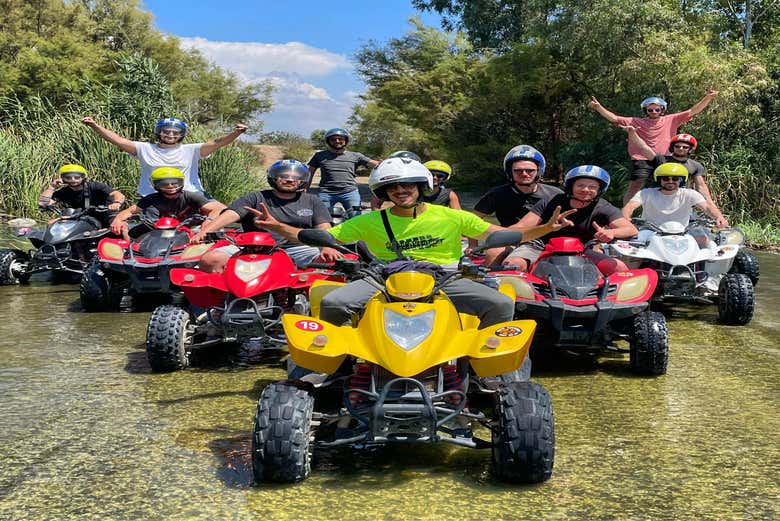 Tour en quad por el río Guadalhorce