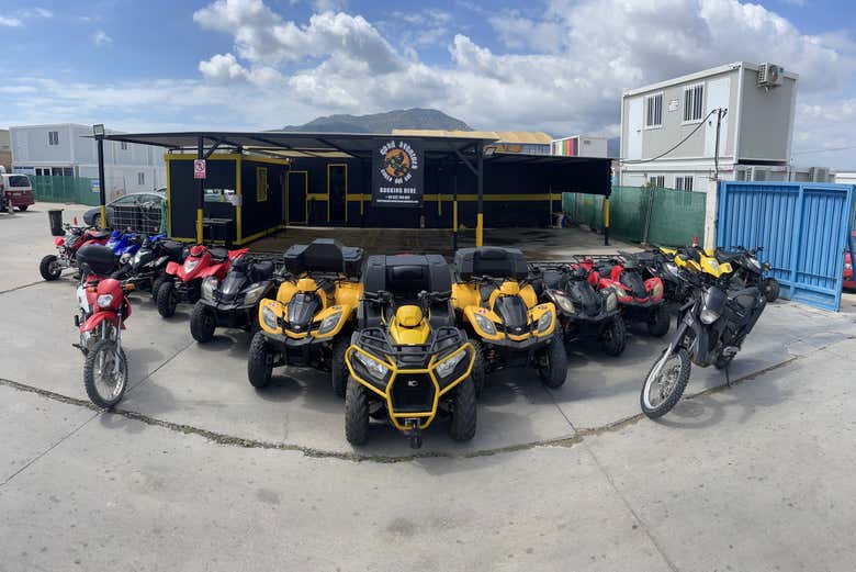 Tour en quad por el río Guadalhorce