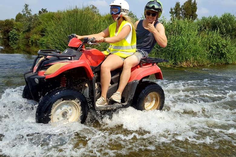 Tour en quad por el río Guadalhorce