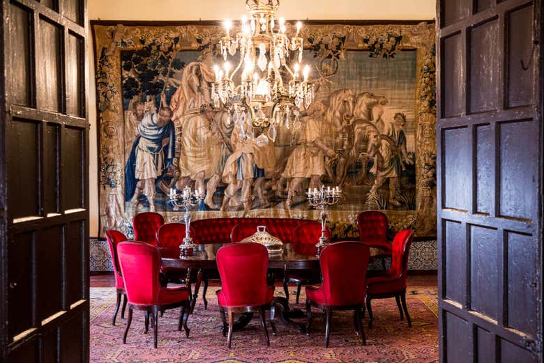 Entrada al Palacio Bucarelli con audioguía